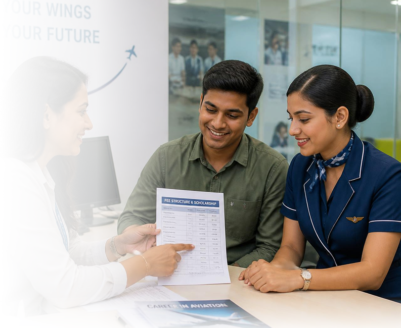 Amigo Academy Scholarship counseling session with students